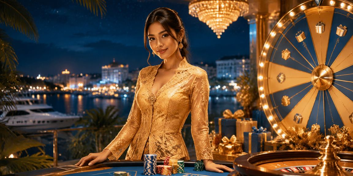 Cabutan bertuah dan promosi perayaan permainan popular Malaysia gaya kebaya
